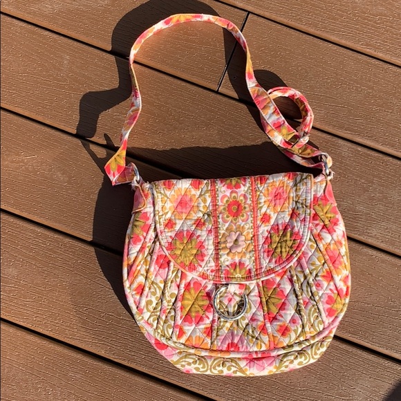 Vera Bradley Saddle Bag Purse - Picture 8 of 8